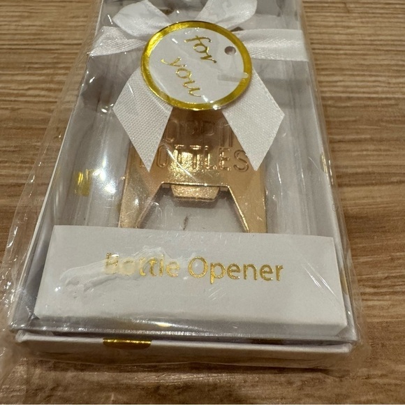 Gold Bottle Opener - Picture 2 of 4